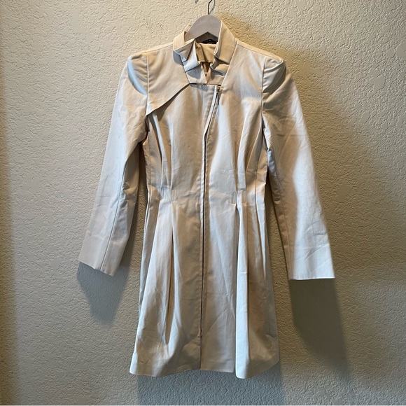 Giorgio Armani Jackets & Blazers - Giorgio Armani Cream Trench Coat